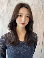 ルームバイシー 新宿(Loom. by Sea)&nbsp;大人ガーリー×ダークアッシュ[似合わせカット/ミディアム]