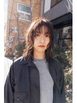 シカ(sica)&nbsp;ロングボブ顔まわりレイヤー