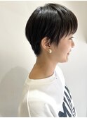 イメチェン♪カジュアルショート☆愛され小顔ショートヘア/黒髪
