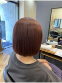 ボブ×ピンクベージュ【アルター鎌取店 今吉】
