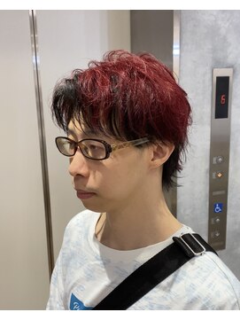 レイズ 名古屋(RAYS) インナーカラーアップバング