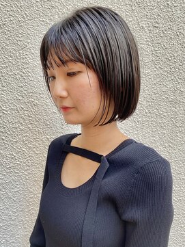 フイ(HUI) シースルーバングうる艶髪艶感似合わせカット美髪大人美人