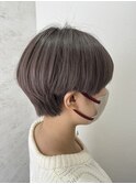 【CIEL×久光】シルバーグレー×マッシュショート