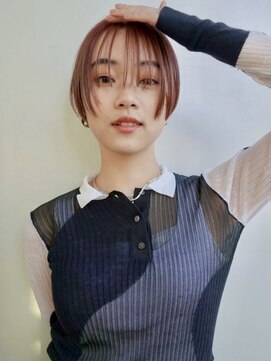 エアー 青山(AIR) シティショート/溢れる前髪/ウザバング