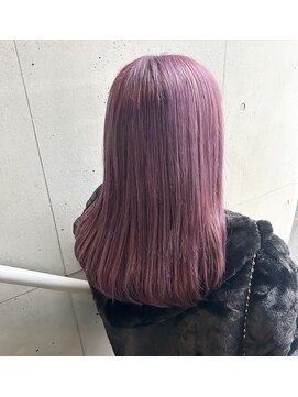 ビヨンドイー(beyond E) ピンクラベンダーのダブルカラー