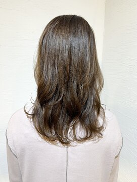 ローグ ヘアー 金町店(Rogue HAIR) ローグ金町《沙月》　レイヤー×透け感寒色カラー