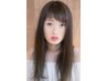 【6月限定】前髪縮毛矯正+カット+オッジィオットトリートメント ￥11000