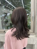 ディジョン(Dijon)&nbsp;韓国顔まわりレイヤーカットグレージュオリーブベージュブラウン