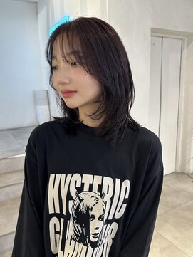 ゼスト パーク(ZEST PARK) ミディアムレイヤー吉祥寺韓国ヘア　kanon