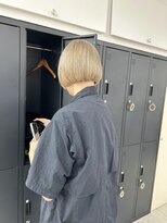 ノア(NOA by KENJE) ミニボブ×ミルクティーグレージュ