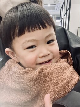 オルヘアー(Olu'hair)の写真/【網干駅徒歩3分】お子様がいてなかなか美容室に行けない…そんな方に朗報♪お子様同伴OKです◎