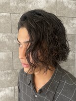 ニアウ 伊勢崎連取店(Niau)&nbsp;メンズボブツイストスパイラルパーマメンズパーマ