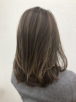 アメリ(Ameri)&nbsp;-Ameri-藤川☆ハイライトグレージュ【浜町/ショート/髪質改善】