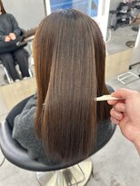 フリーラ 表参道(freera) 髪質改善サラサラプレミアム大人ガーリー韓国ミディアムAライン