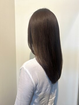 ケークリエイティブコード(K creative COrDE) ストレート×つやつやブラウン