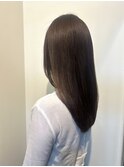 ストレート×つやつやブラウン