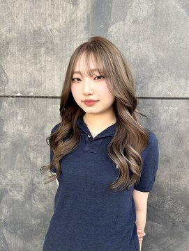 イヴ 原宿(I've) ミルクティーベージュ×レイヤーカット