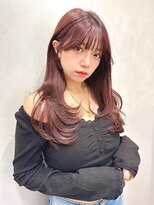 サロウィンブルーム 栄店(SALOWIN BLOOM)&nbsp;【TAKAHIDE】red brown×layer cut