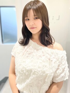 ノア 四条大宮店(noah) レイヤー顔まわりレイヤーくびれミディアムレイヤー20代30代