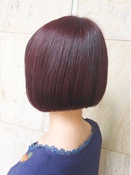 ランプ(Lamp) くびレイヤーグレーベージュニュアンスカラー白髪染め白髪ぼかし