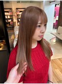 【篠原】ライトベージュ/艶髪/透明感/ストレート