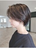 大人丸みショート/ショートカット/ショートヘア/20代/30代/40代