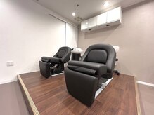 HOMIE'S CUT SHOPの雰囲気(フルフラットのシャンプー台なので,ヘッドスパもオススメです)
