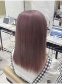 ペールピンクカラーハイトーンカラー原宿表参道