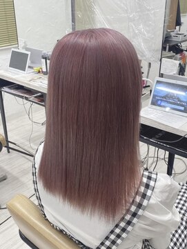 プライズ 表参道原宿店(prize) ペールピンクカラーハイトーンカラー原宿表参道