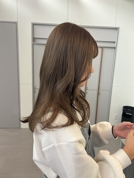 ローレンアオ(LOREN AO) 黒髪カタログ/クラゲヘアー/オリーブグレー/栄矢場