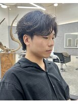 グロップ 町田(GLOP)&nbsp;簡単に出来る毛流れニュアンスパーマ/メンズパーマ