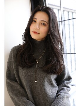 ボヌール 川西(Bonheur) ミディアムレイヤー×大人グレージュ/川西宝塚