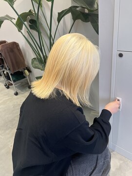 ソワ 錦糸町(soi) 抜きっぱなしブロンド/ブリーチ/ケアブリーチ/錦糸町/押上