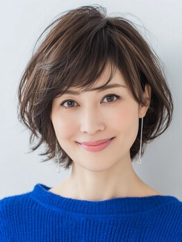 アンソレイユ ヘアー ガーデン(ensoleille hair garden)の写真/『短くして良かった』と、鏡が教えてくれる。朝の5分を、自分への余裕に。[髪質改善/ボブ/酸性ストレート]