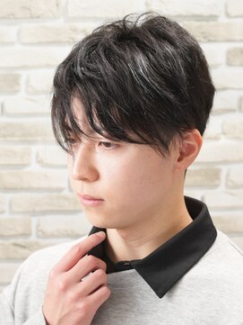 理容 鮎川 2ブロナチュラルショート