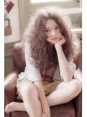外国人風ランダムくせっ毛パーマ