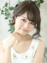 と和×美髪クリニック 巣鴨店&nbsp;ショコラカラーでツヤ感↑上品な女らしさをアレンジで　巣鴨店