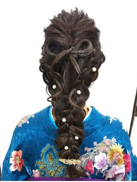 ハナココ 水戸店(hana Coco) 編み込みリボン/袴/卒業式/卒園式/学校行事/成人式/和装