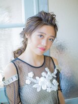 レーヴ 栃木店(REVE)&nbsp;三つ編みポニーテールアレンジ