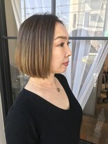 ユニ ヘアー(uni hair)&nbsp;じんわりハイライトメッシュ