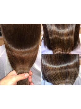 リピーター多数◇大人気の【髪質改善トリートメント】クセやボリュームが落ち着きサラツヤな美髪に♪