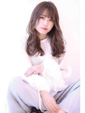 オーロ 宝塚店(ORO) 【ミルクベージュ小顔ブランジュグラマラスゆるふわカール】