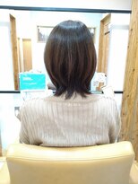 アドラーブル 松崎店(adorable) 【大人可愛い】【ミディアムウルフ】20代30代40代