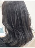 ★暗めでも透明感のあるグレージュカラー★