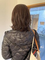 ニア 清澄白河(nir)&nbsp;〈清澄白河 半個室〉レイヤーボブ/オリーブグレー