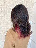 ベラビータ 田宮店(BellaVita)&nbsp;インナーカラー × ピンク