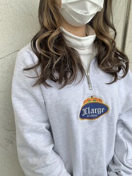 ダブル(W) イヤリングカラー