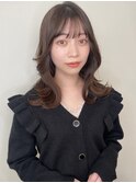 [中野莉子］韓国くびれヘア1 レイヤーロング
