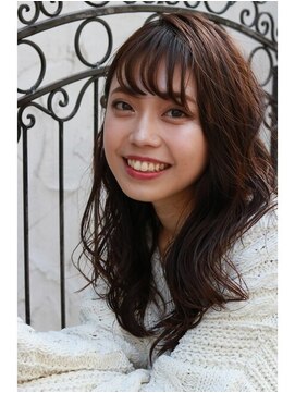 ヘアリゾートエーアイ 北千住店(hair resort Ai) 20代30代40代50代 色っぽふんわりロングの重軽ウェーブヘア♪