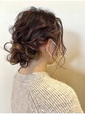 シニヨンアレンジ